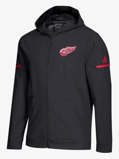 adidas X NHL 디트로이트 레드 윙스 후드 집업 재킷