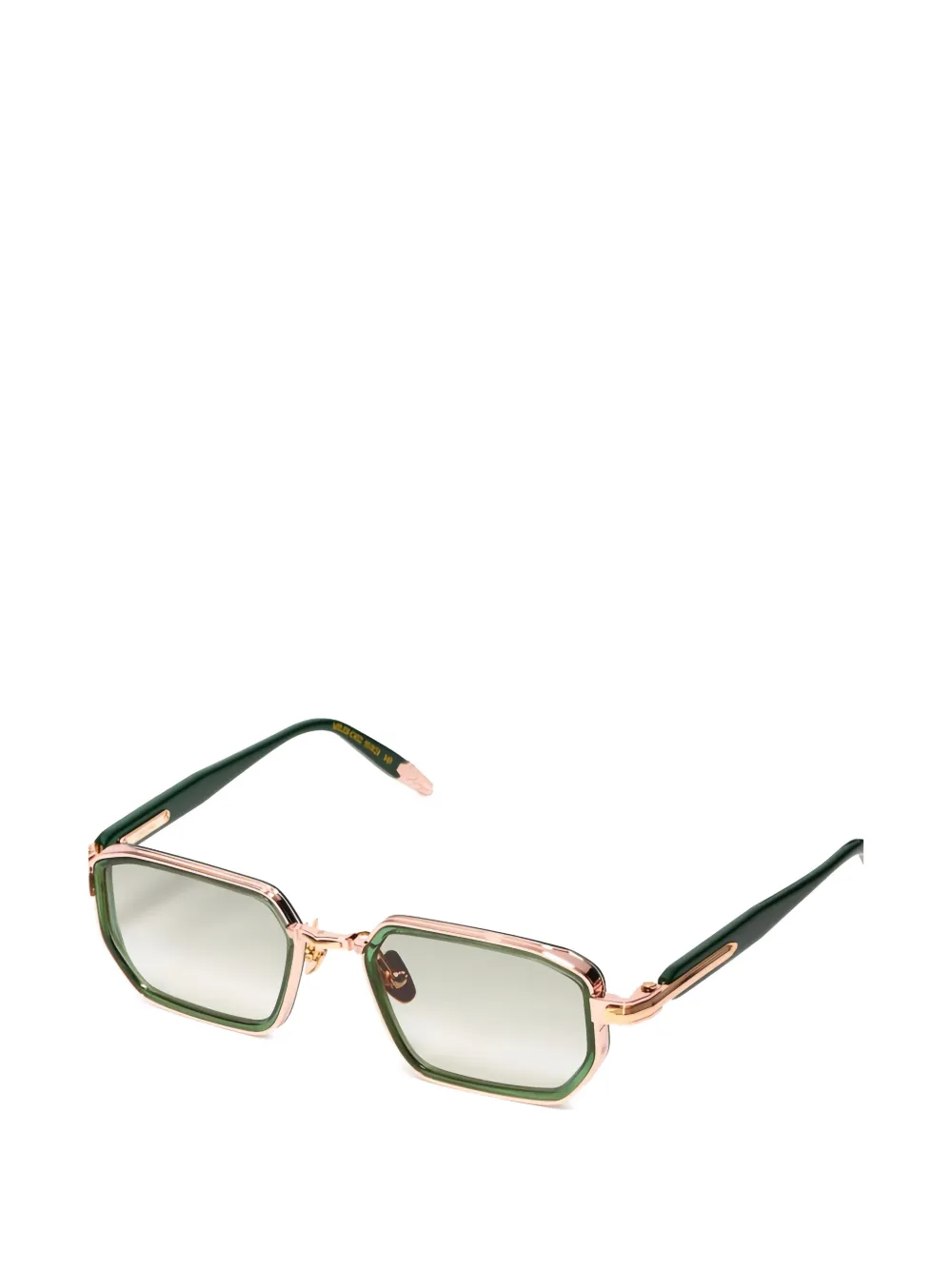John Dalia Miles geometric sunglasses - Verde