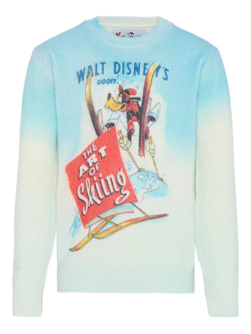 MC2 Saint Barth Kids graphic crew neck sweater - Blu