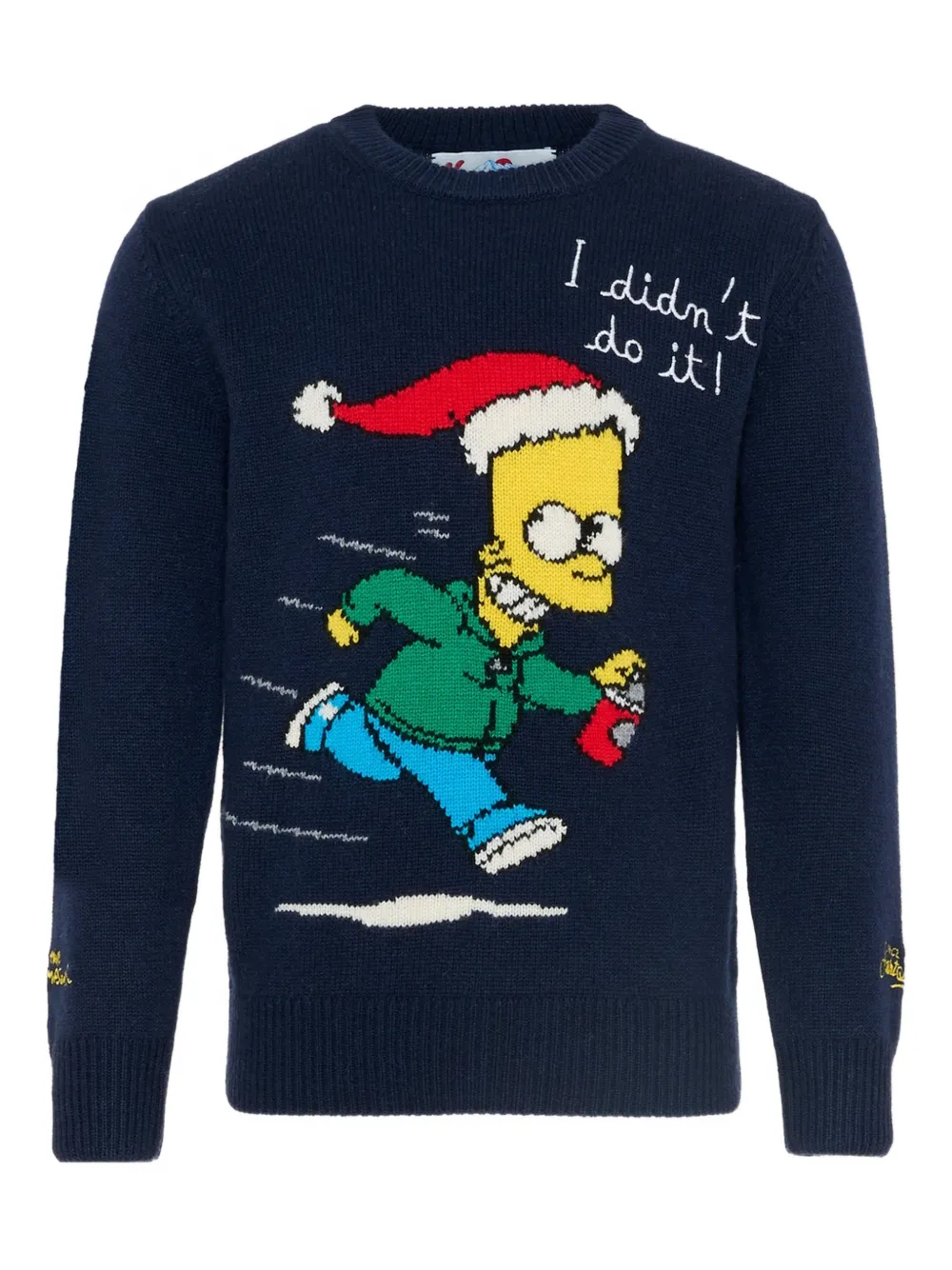 MC2 Saint Barth Kids cartoon-graphic sweater - Blu