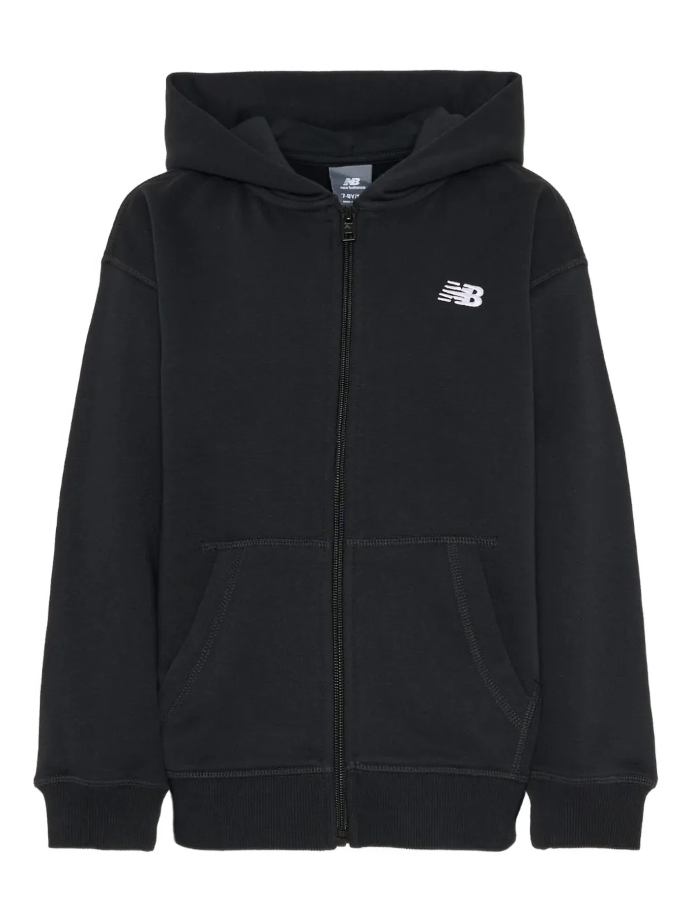 New Balance Kids zip hoodie - Nero