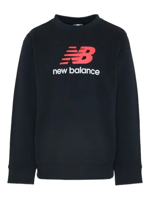 New Balance Kids Moletom decote careca com logo