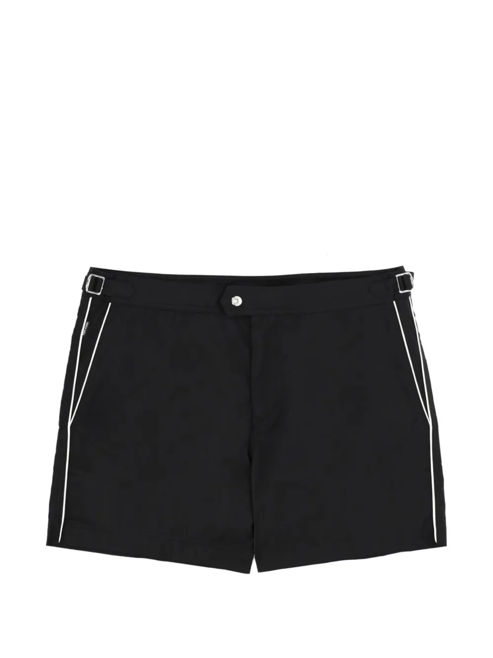 TOM FORD zip pocket swimwear - Nero