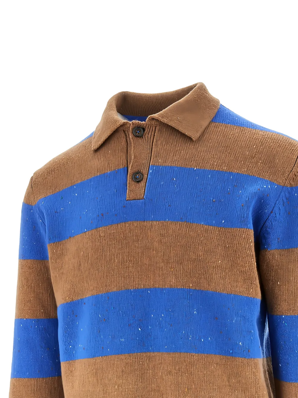 Gallia striped polo sweater - Bruin