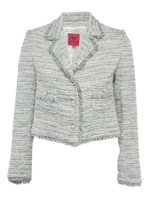 Veronica Virta button-embellishment blazer