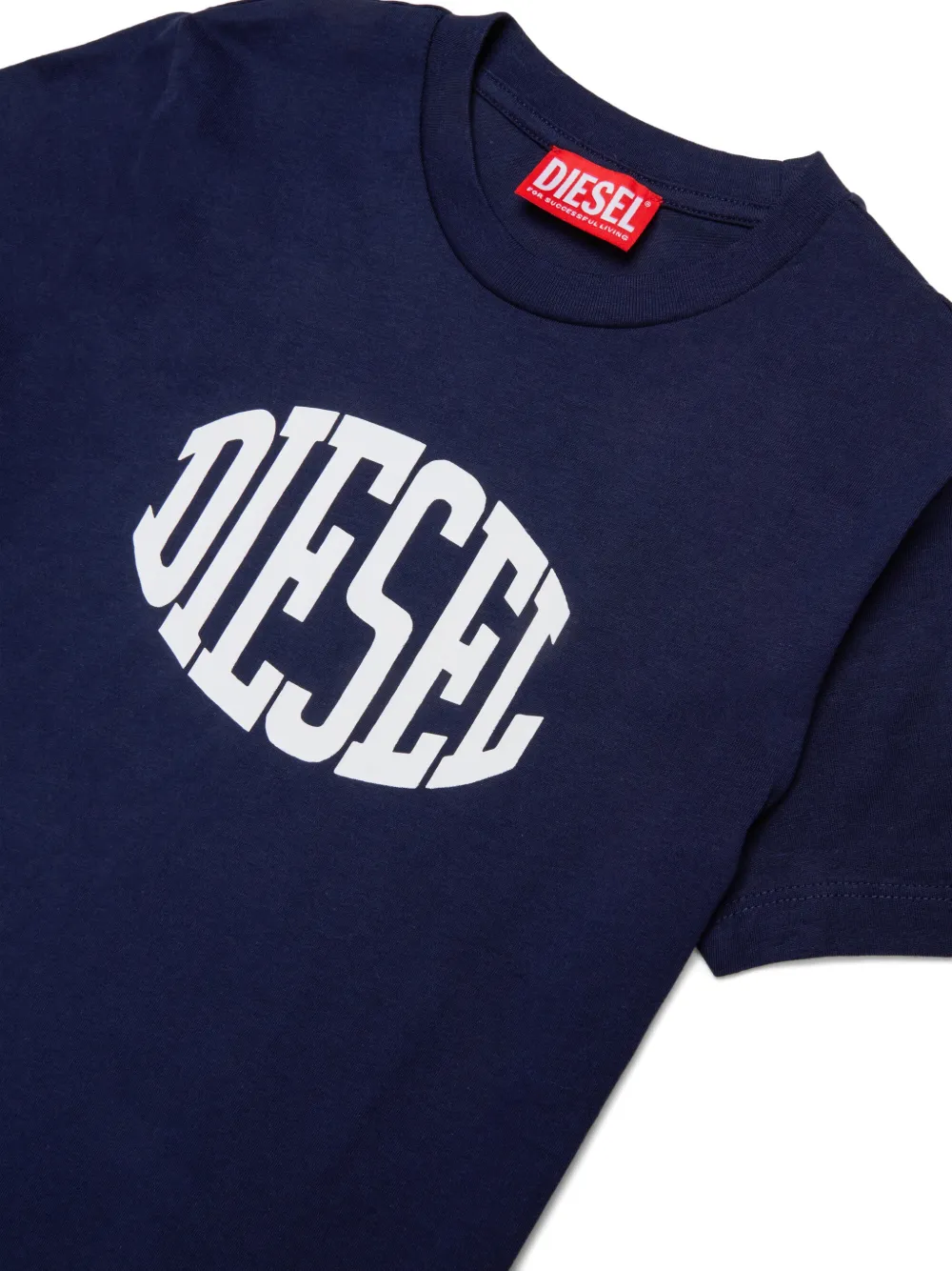  Diesel Kids Logo-print T-shirt - Blue 