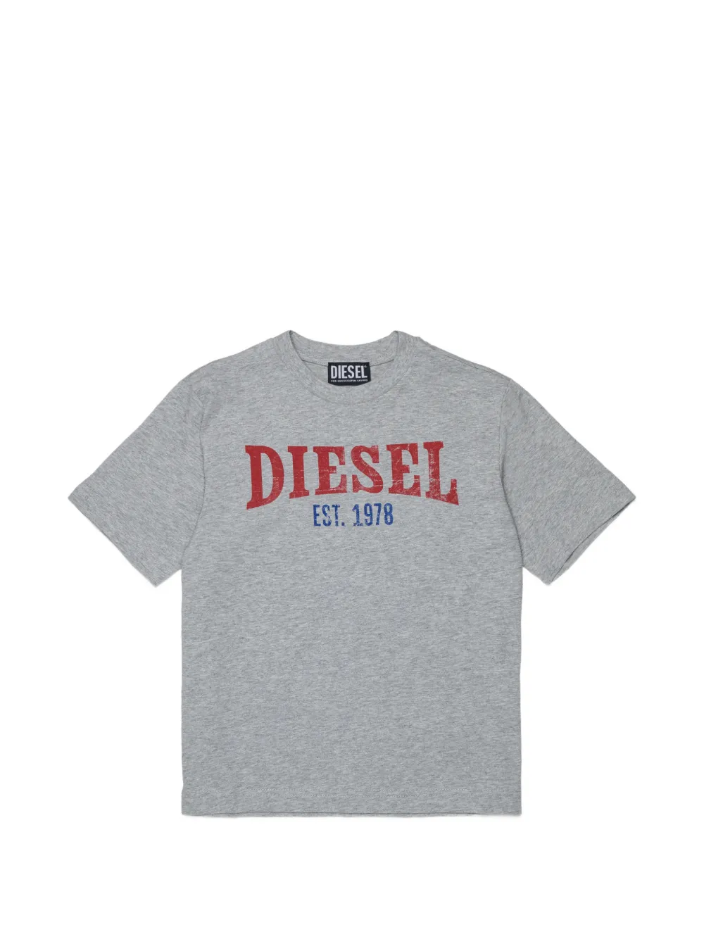 Diesel Kids T-shirt con stampa - Grigio
