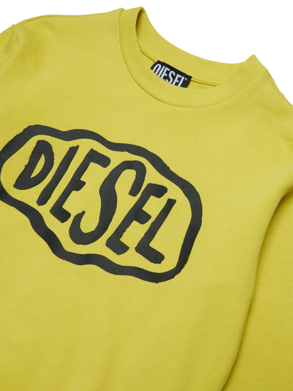  Diesel Kids Logo-print Sweatshirt - Green 