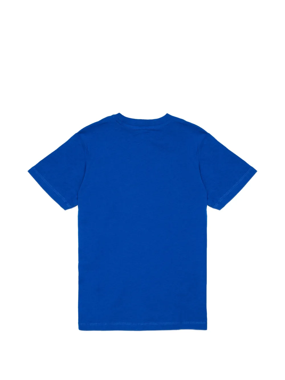 Diesel Kids T-shirt met logoprint Blauw