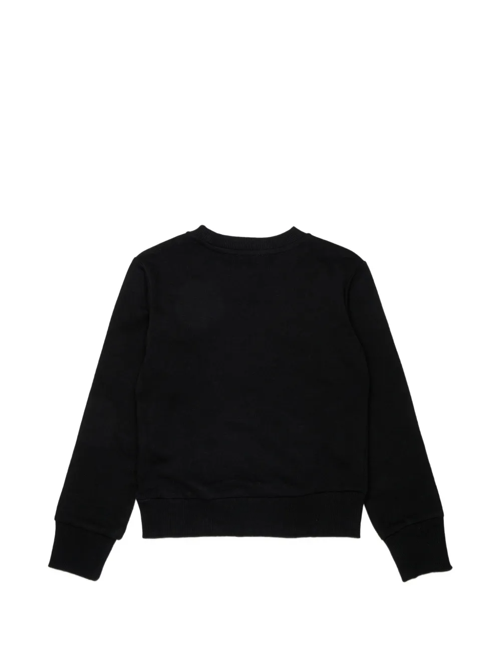 Diesel Kids Sweater met logoprint Zwart