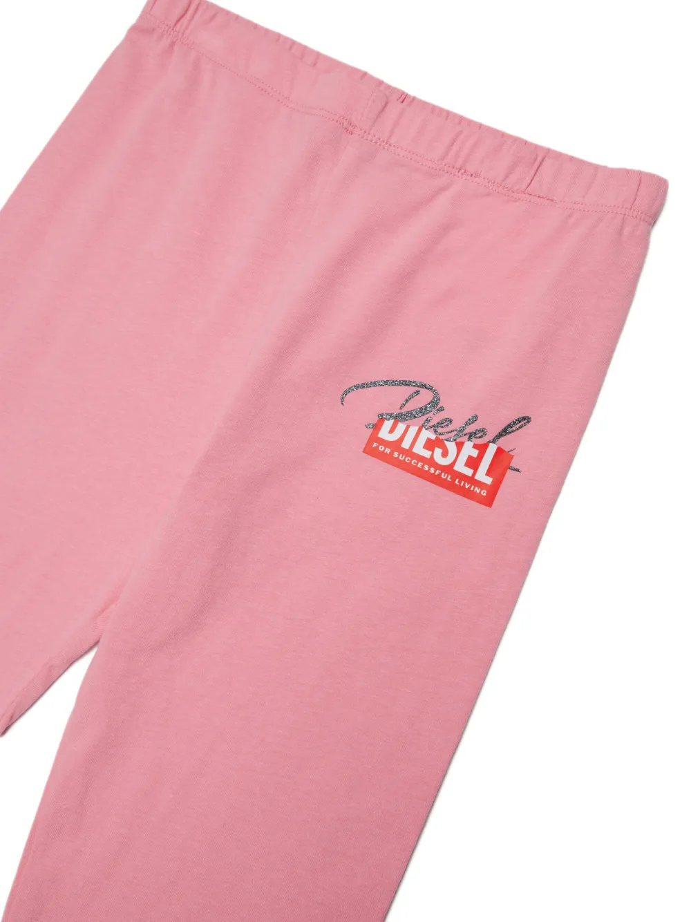  Diesel Kids Logo-print Leggings - Pink 