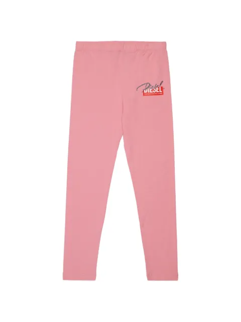 Diesel Kids logo-print leggings