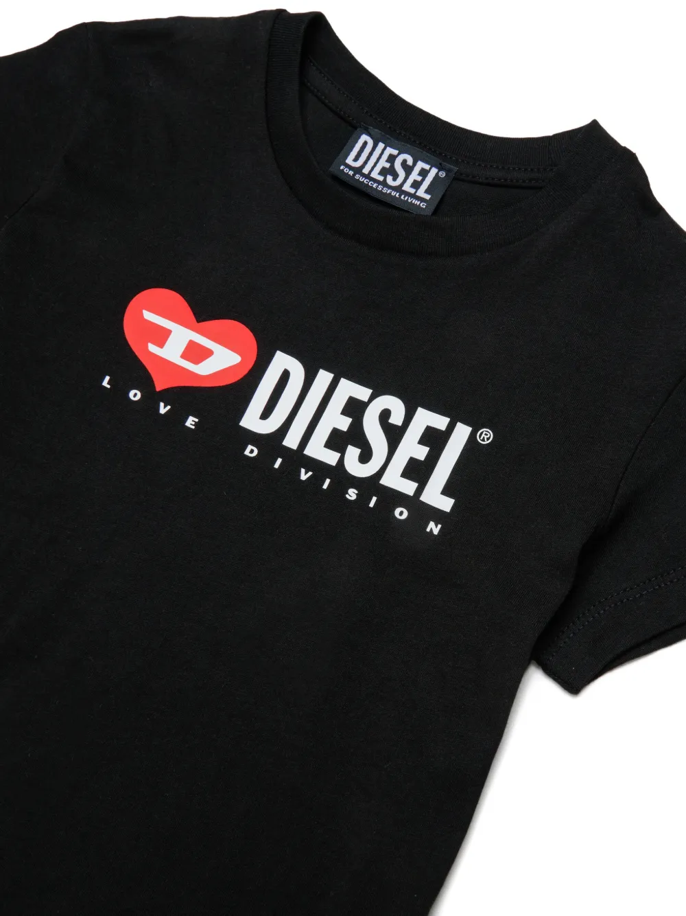  Diesel Kids Logo T-shirt - Black 