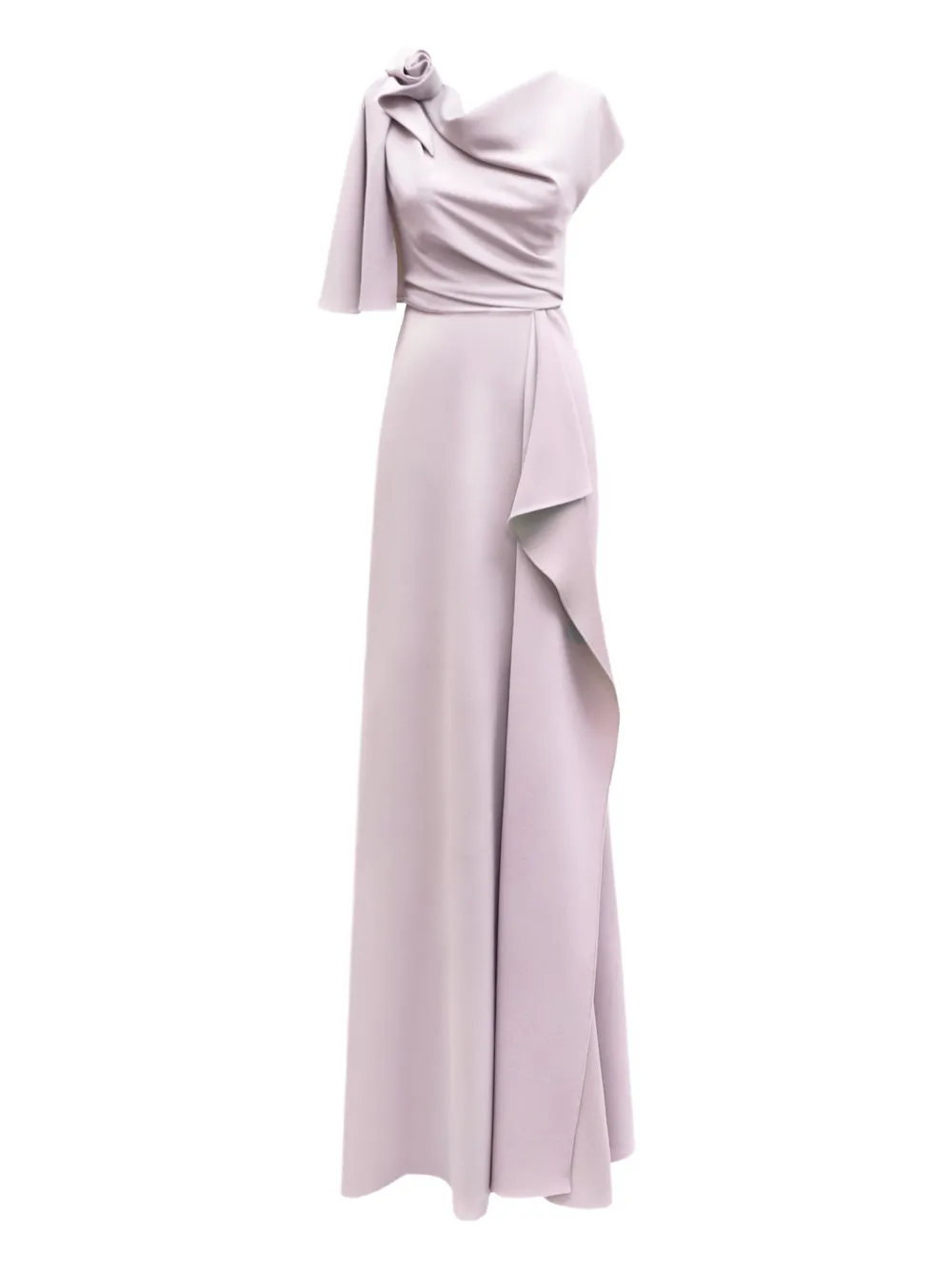 Gemy Maalouf Abito da sera asimmetrico - Viola