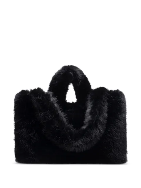 STAND STUDIO Livi faux-fur zipped tote bag