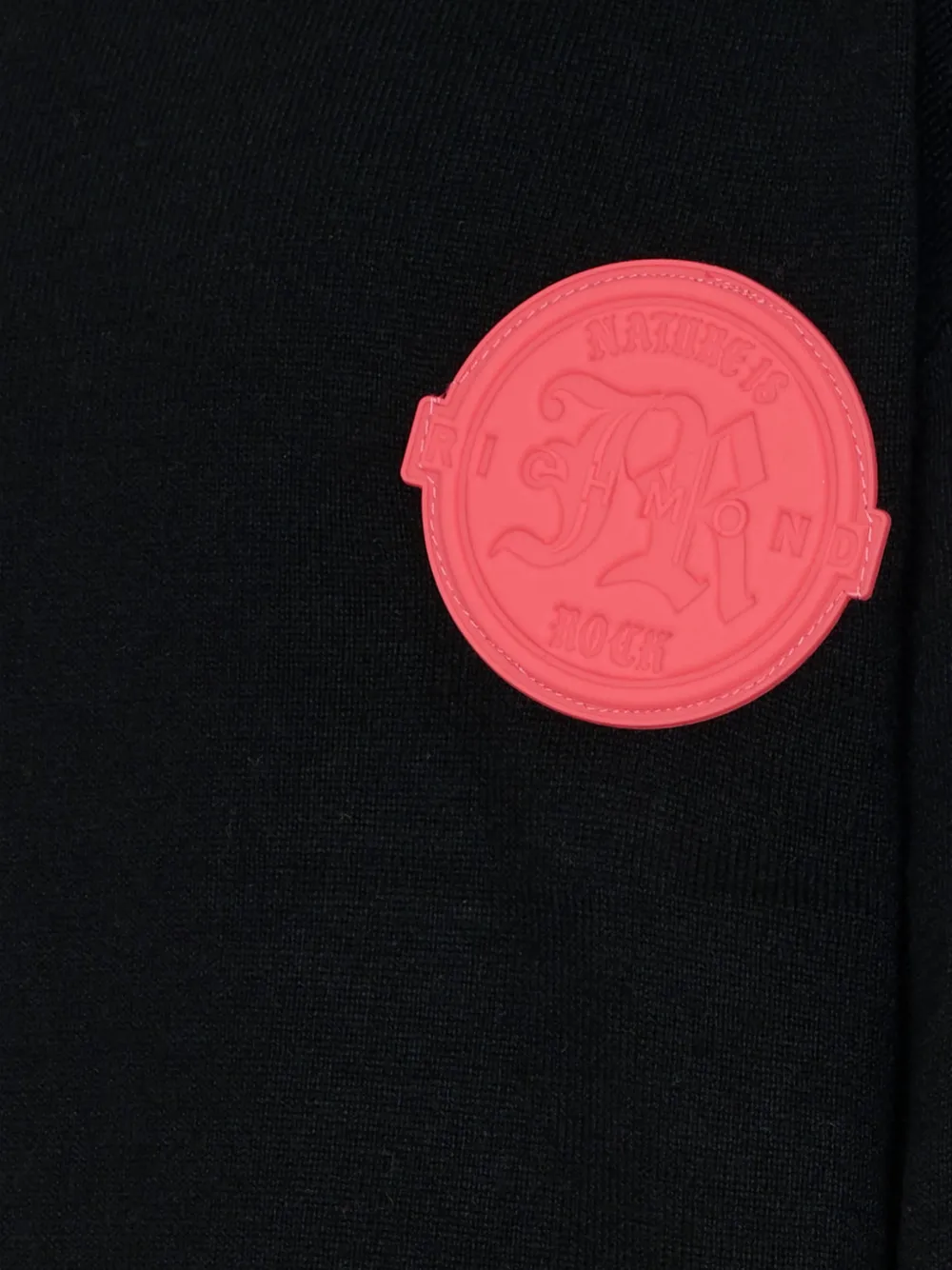  John Richmond Junior Logo Stripe Sweater - Black 