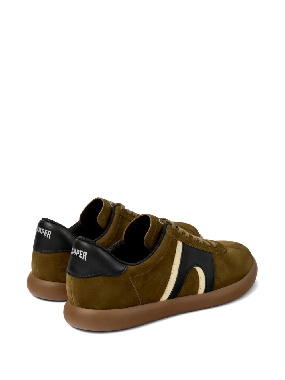 Camper Pelotas Soller sneakers met gestreept vlak Groen