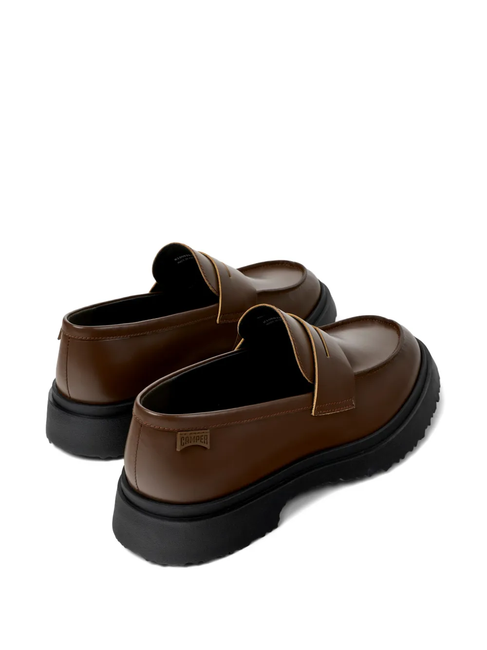 Camper Walden loafers met schort Bruin