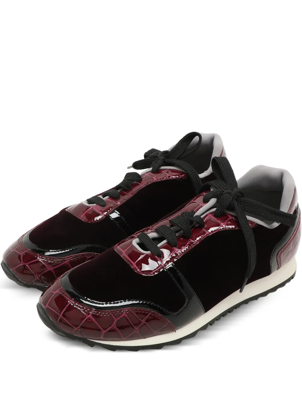 Gina Sneakers in velluto - Nero