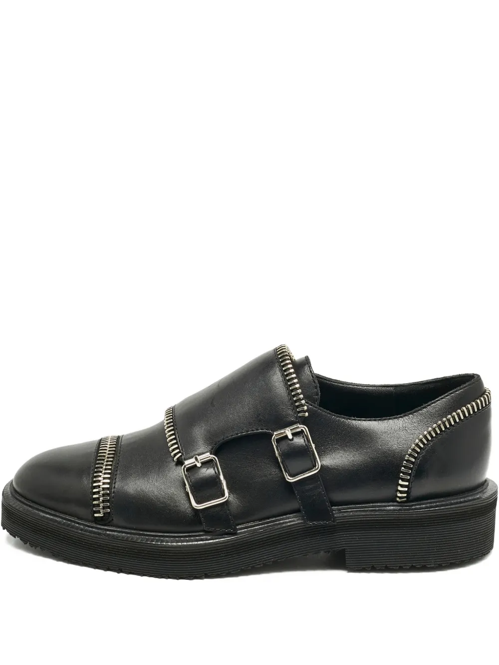 Giuseppe Zanotti Monk-Schuhe mit Reißverschluss | Schwarz | Image 1