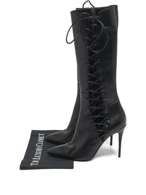 Maison Ernest lace-up leather boots