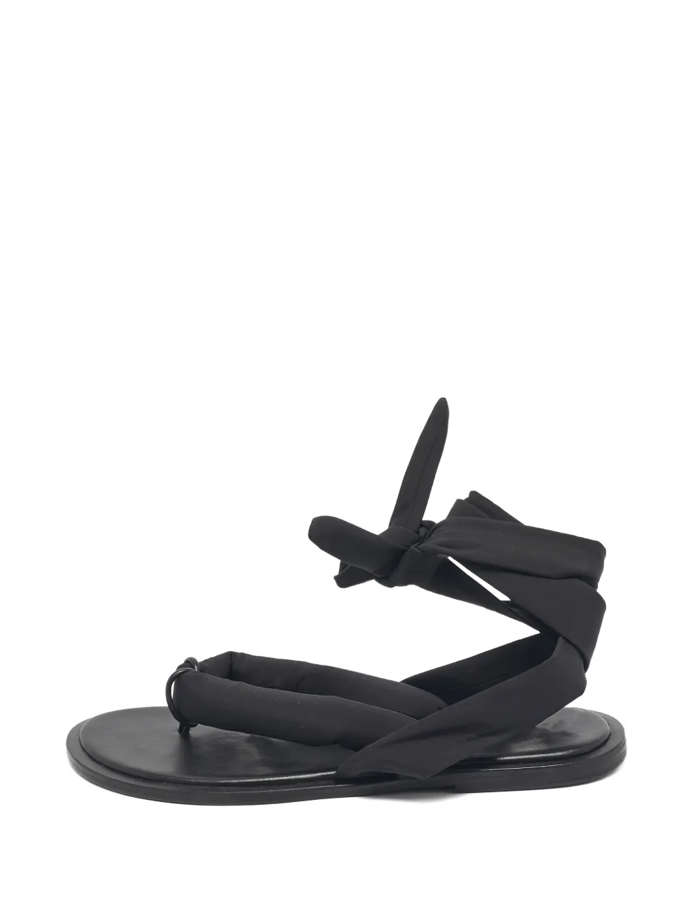 GANNI ankle-tie sandals - Nero