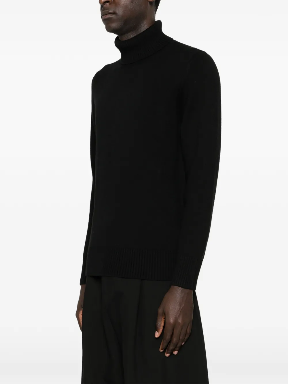  Kangra Pull à Col Roulé - Noir 