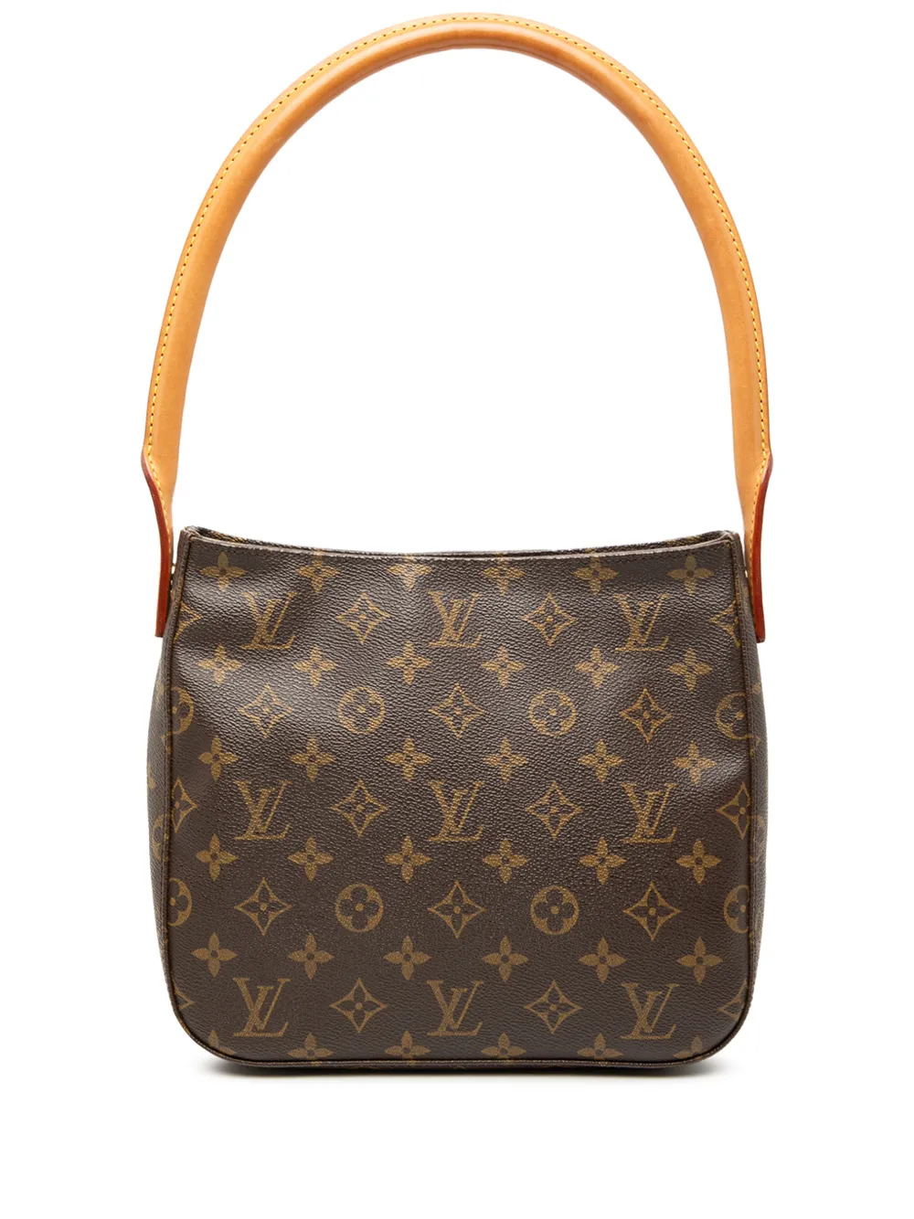 Louis Vuitton Pre-Owned Borsa a spalla Looping MM con monogramma 2001 - Marrone