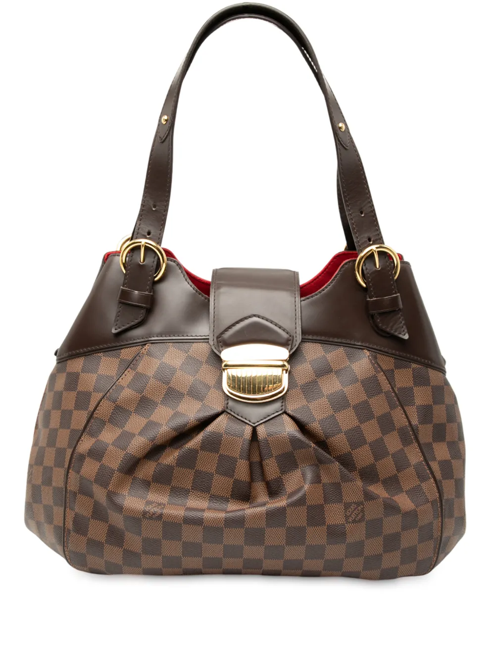 Louis Vuitton Pre-Owned Borsa a spalla Sistina GM in tela Damier Ébène 2007-2025 - Marrone