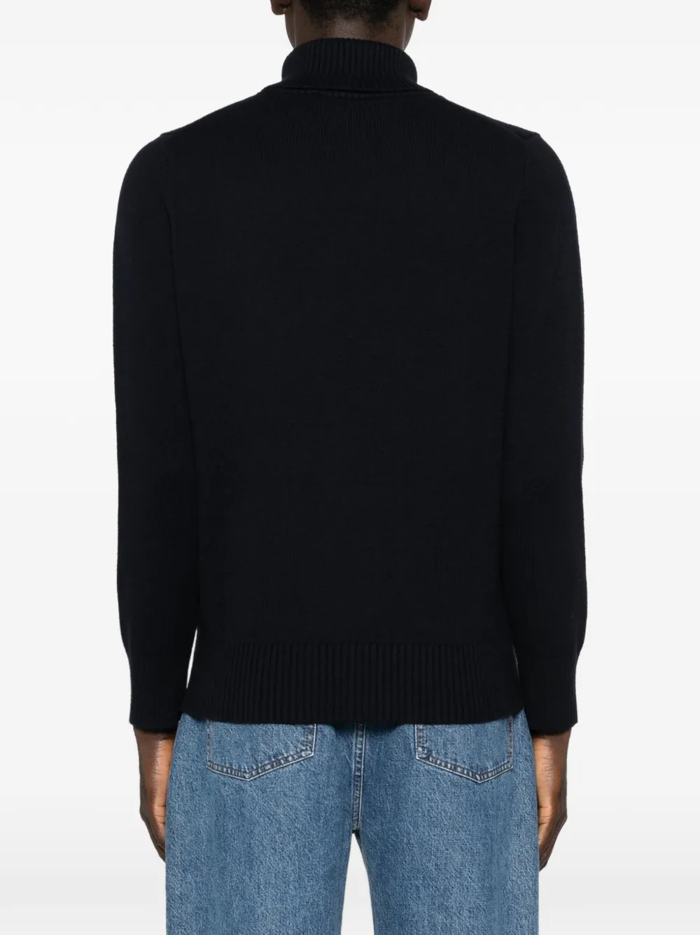 Roll-Neck Long-Sleeved Sweater