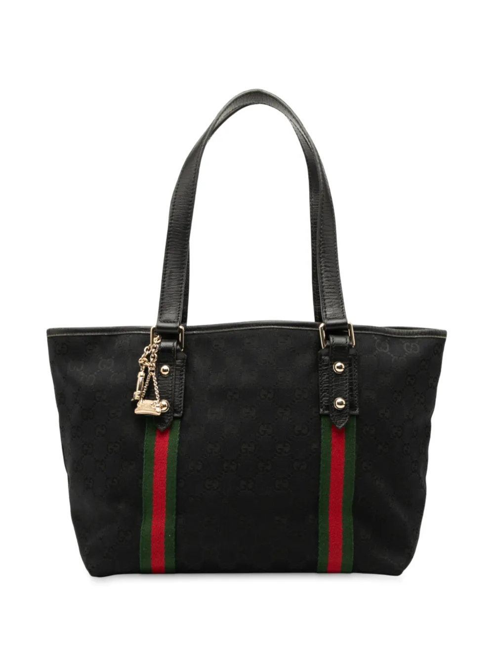 Gucci Pre-Owned 2000-2015 GG Canvas Jolicoeur tote bag - Black