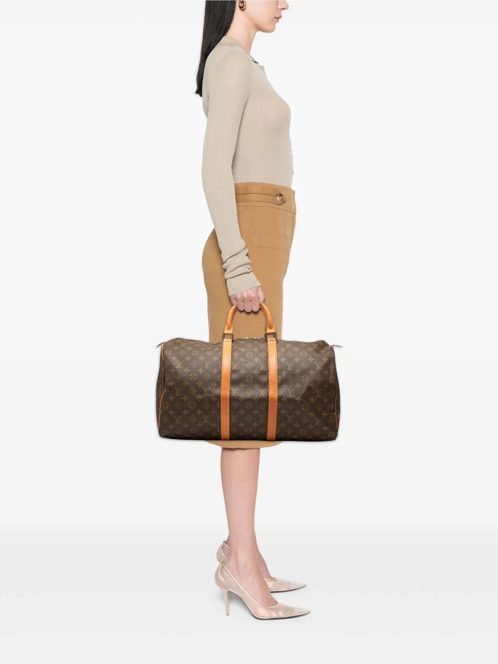 Louis Vuitton Pre-Owned bolsa de viaje Monogram Keepall 50 1980-2020 | Estilos de archivo | Image 2