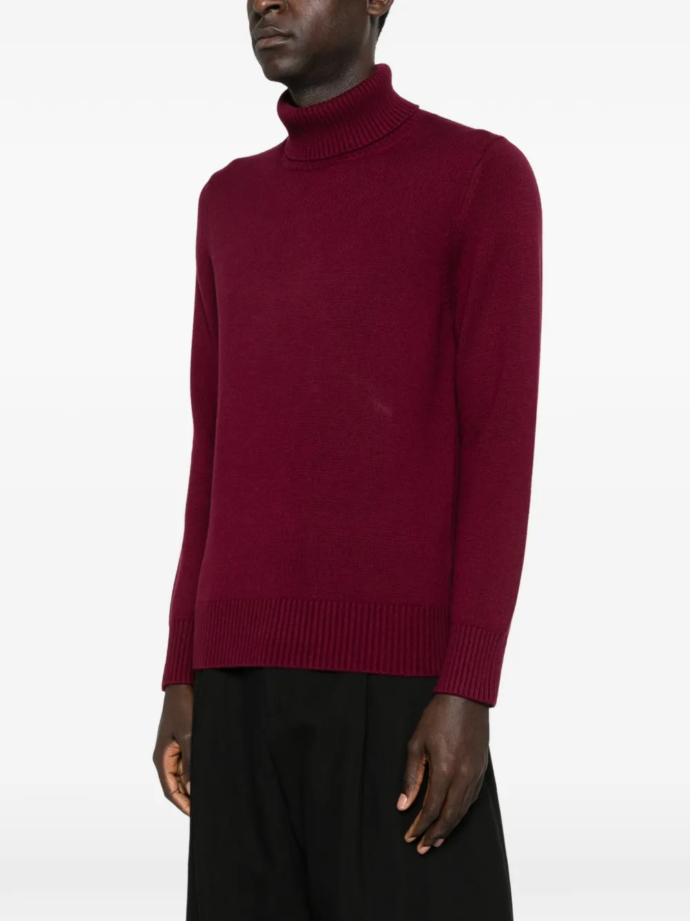  Kangra Roll-neck Sweater - Purple 