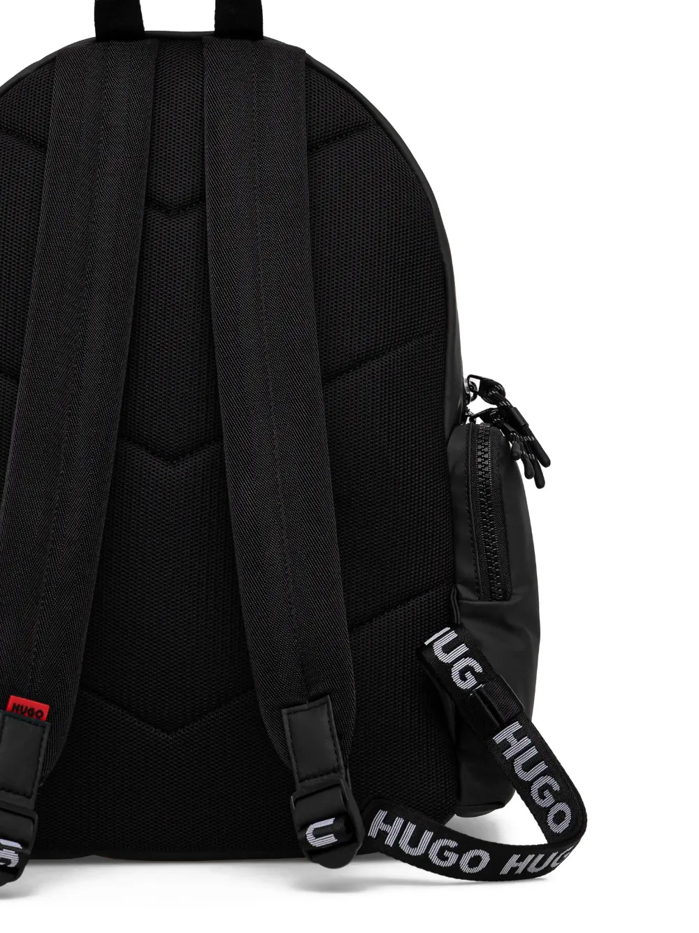  Hugo Wanner Logo-detail Backpack - Black 