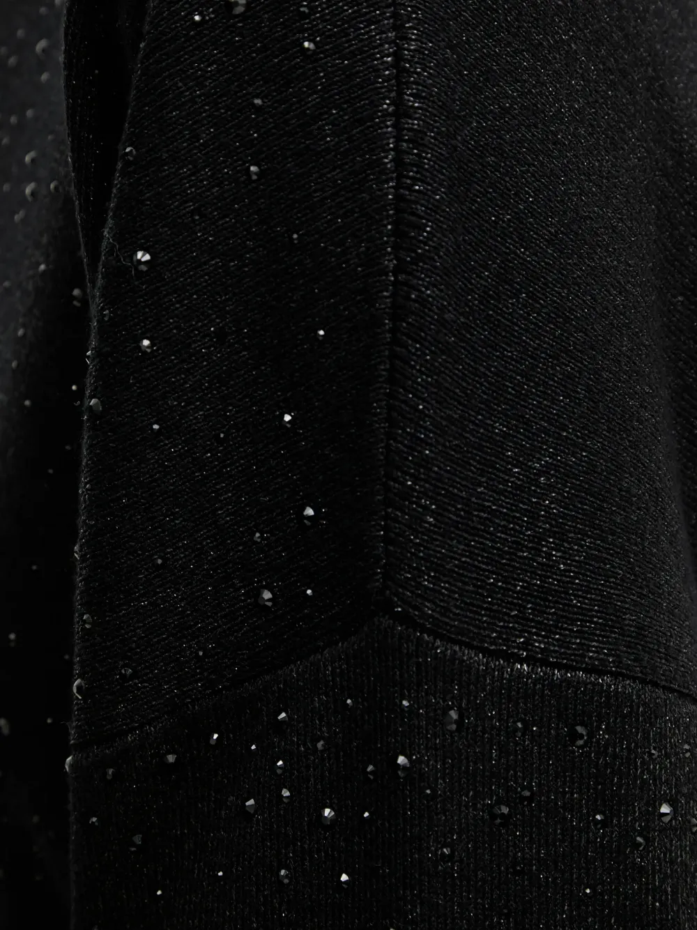 DKNY Sparkle Hotfix trui Zwart