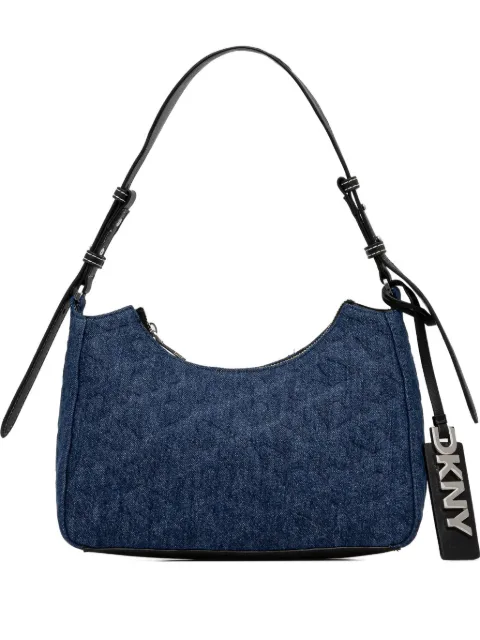 DKNY quilted embossed tote bag