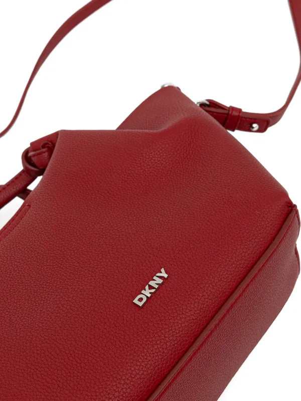 DKNY ノットハンドル ハンドバッグ | レッド | FARFETCH JP