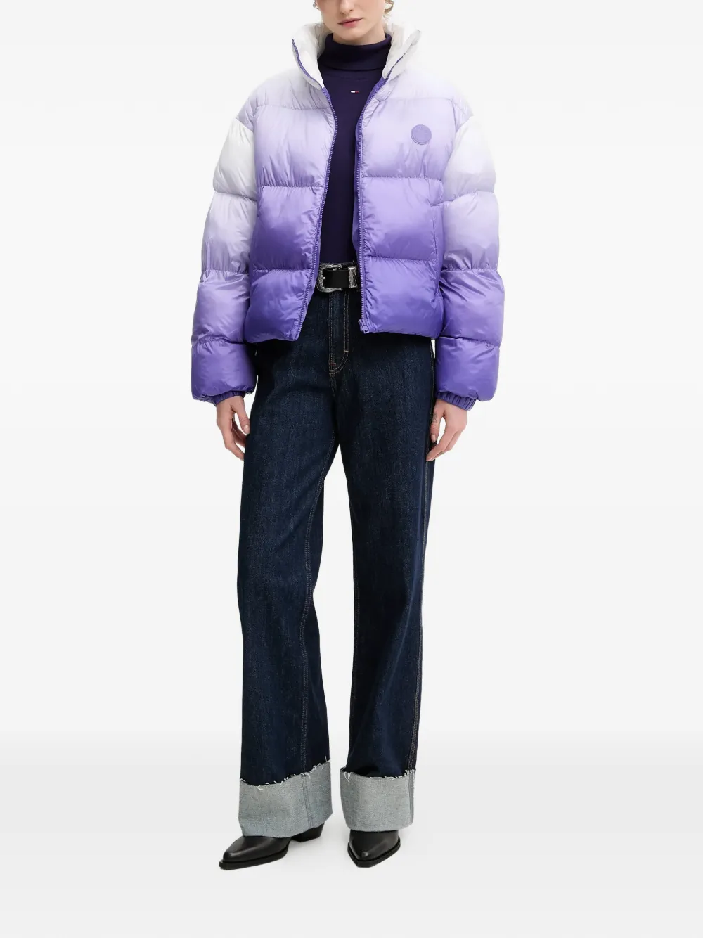 HUGO Flamini logo-patch jacket | Down Jackets | Image 2