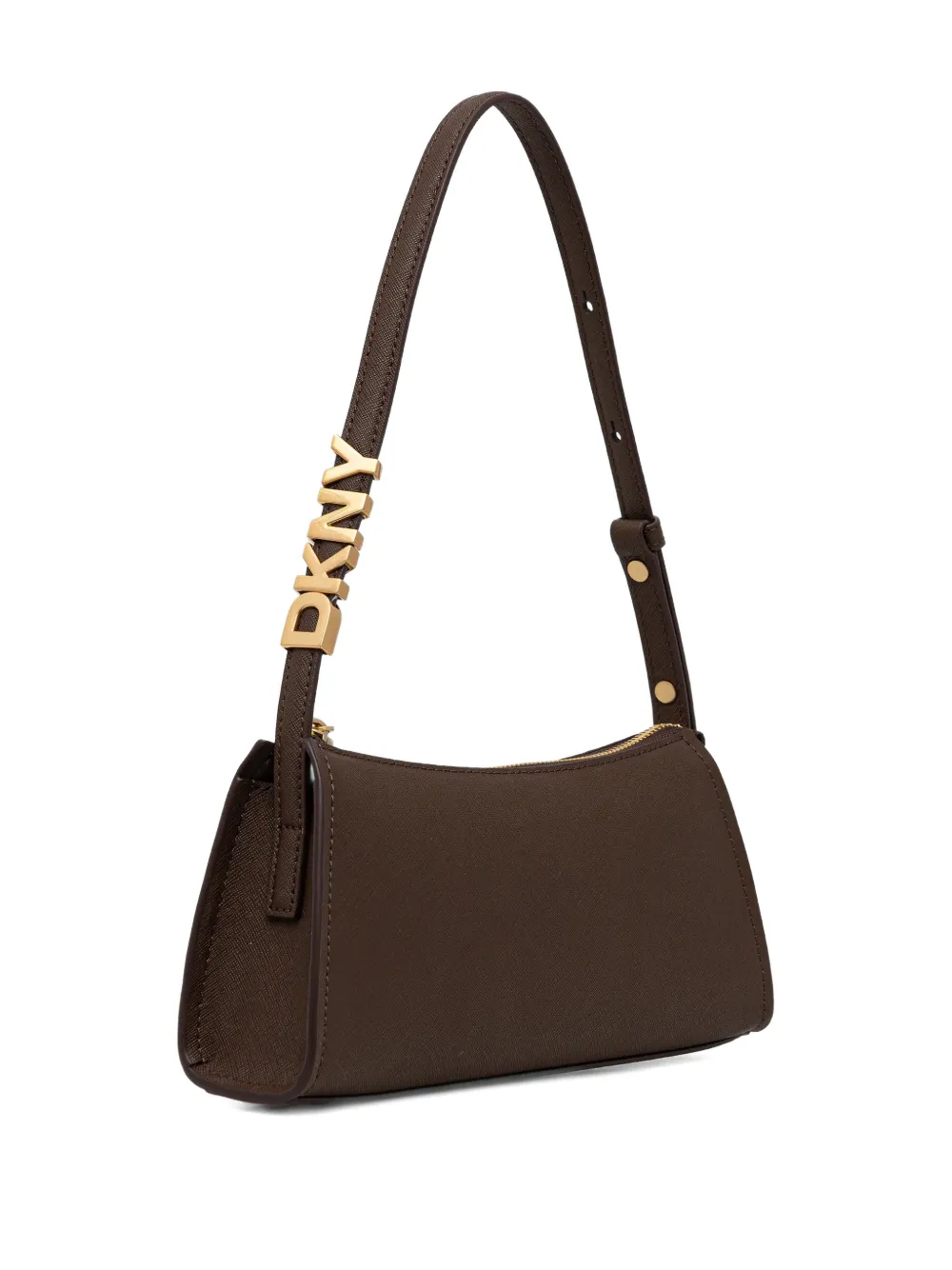 DKNY logo shoulder bag - Bruin