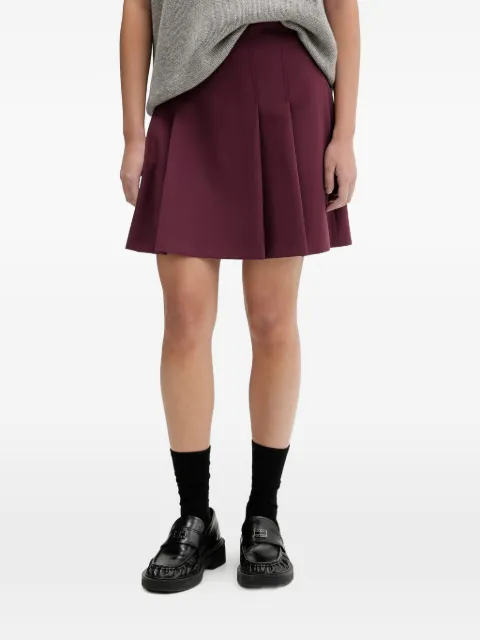 HUGO pleated mini skirt