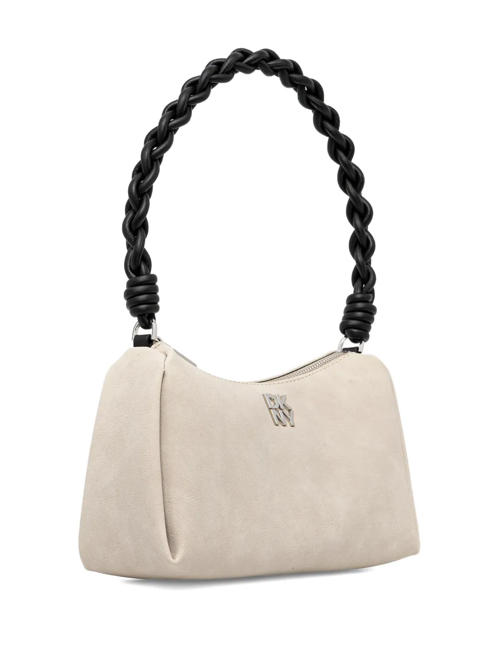 DKNY twisted-handle logo tote bag - Beige