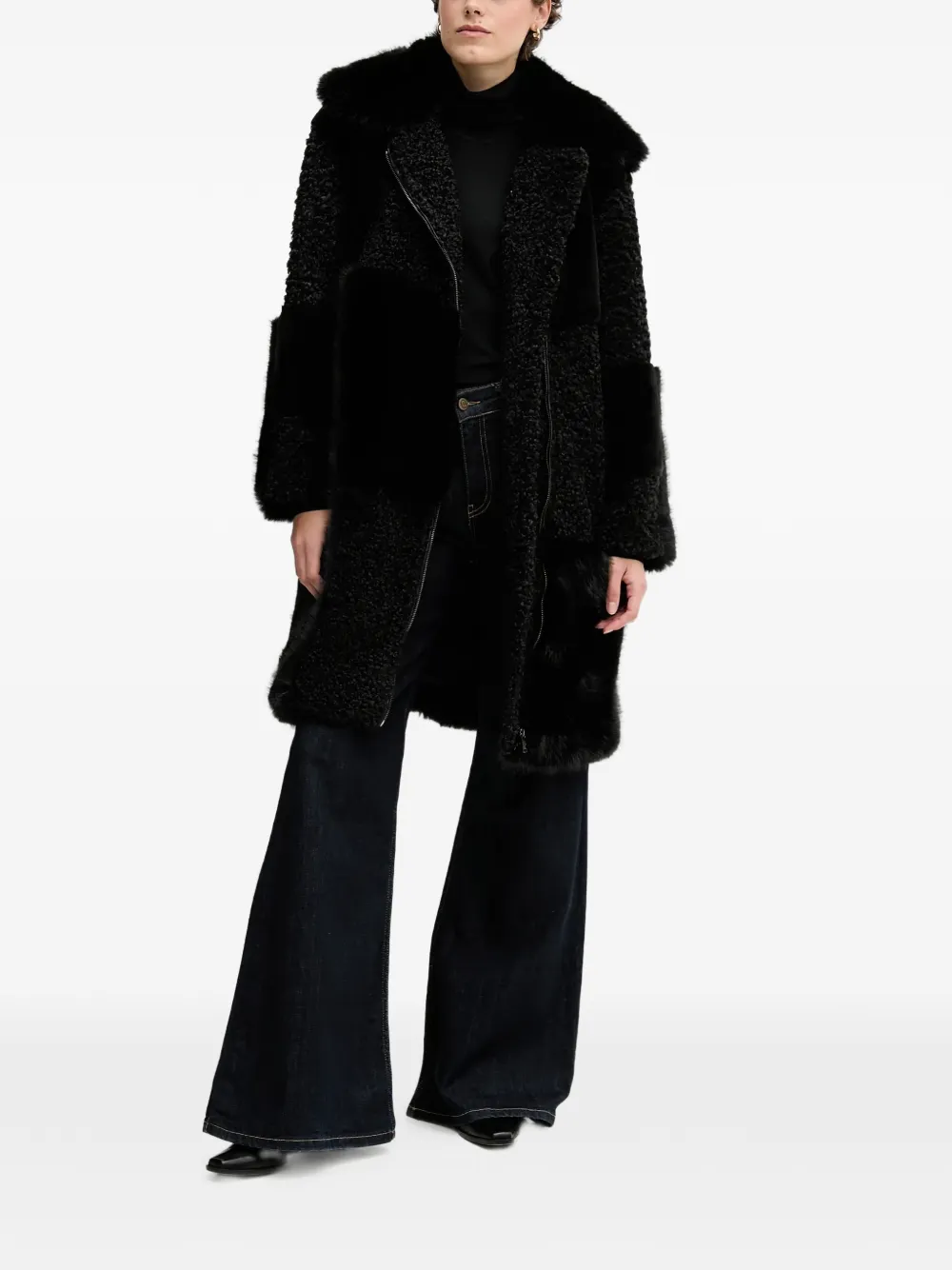  Dkny Abrigo Winter - Negro 