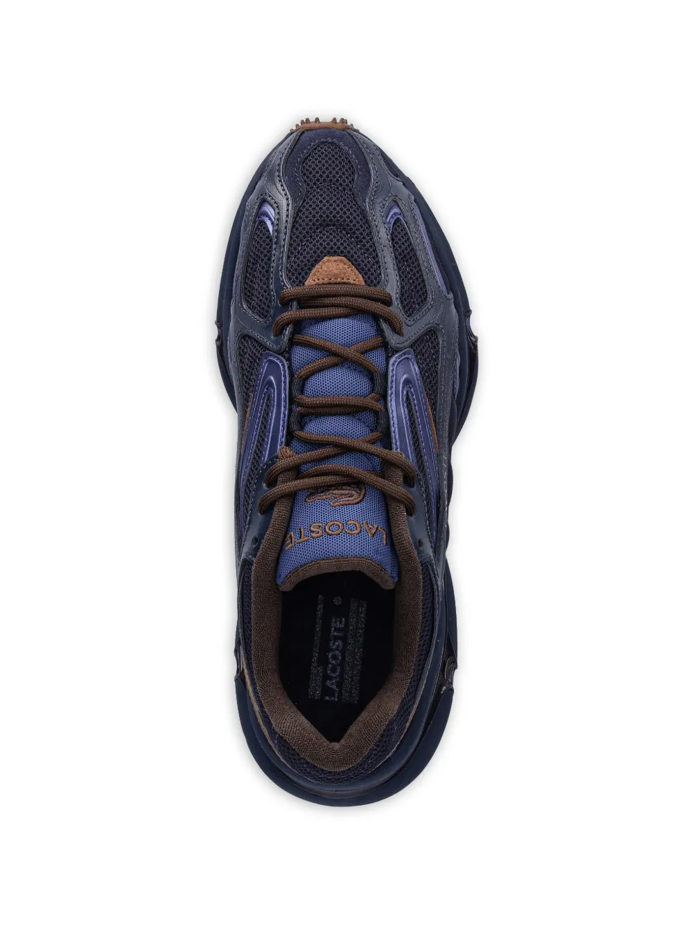 Lacoste L003 2K24 sneakers met vlakken en mesh Blauw