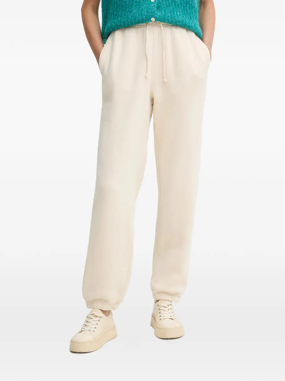 American Vintage Fiky pocket drawstring track pants - Toni neutri