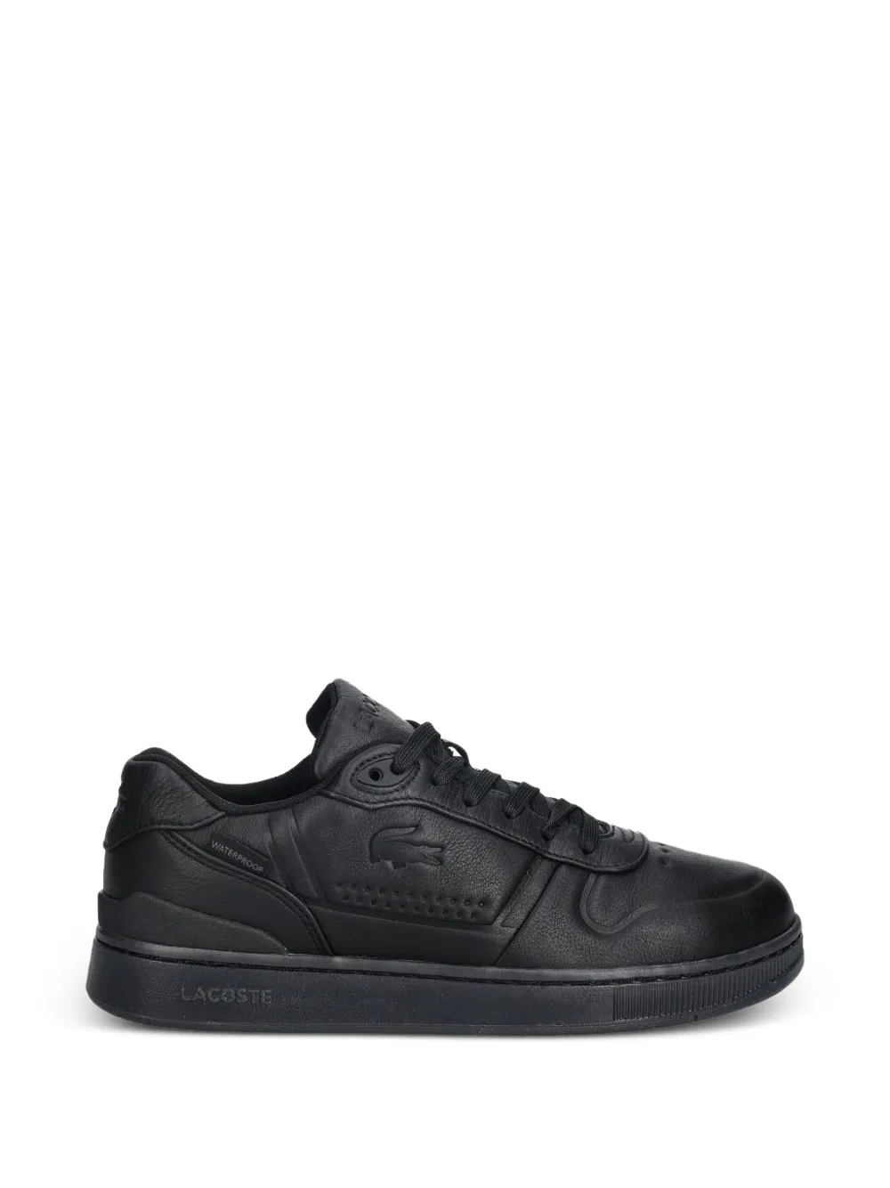 Lacoste T-Clip Shield embossed-logo sneakers - Nero