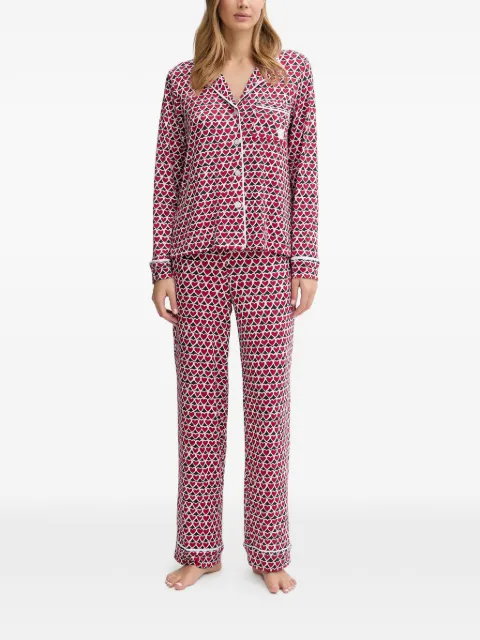 DKNY pyjamassæt med hjertetryk