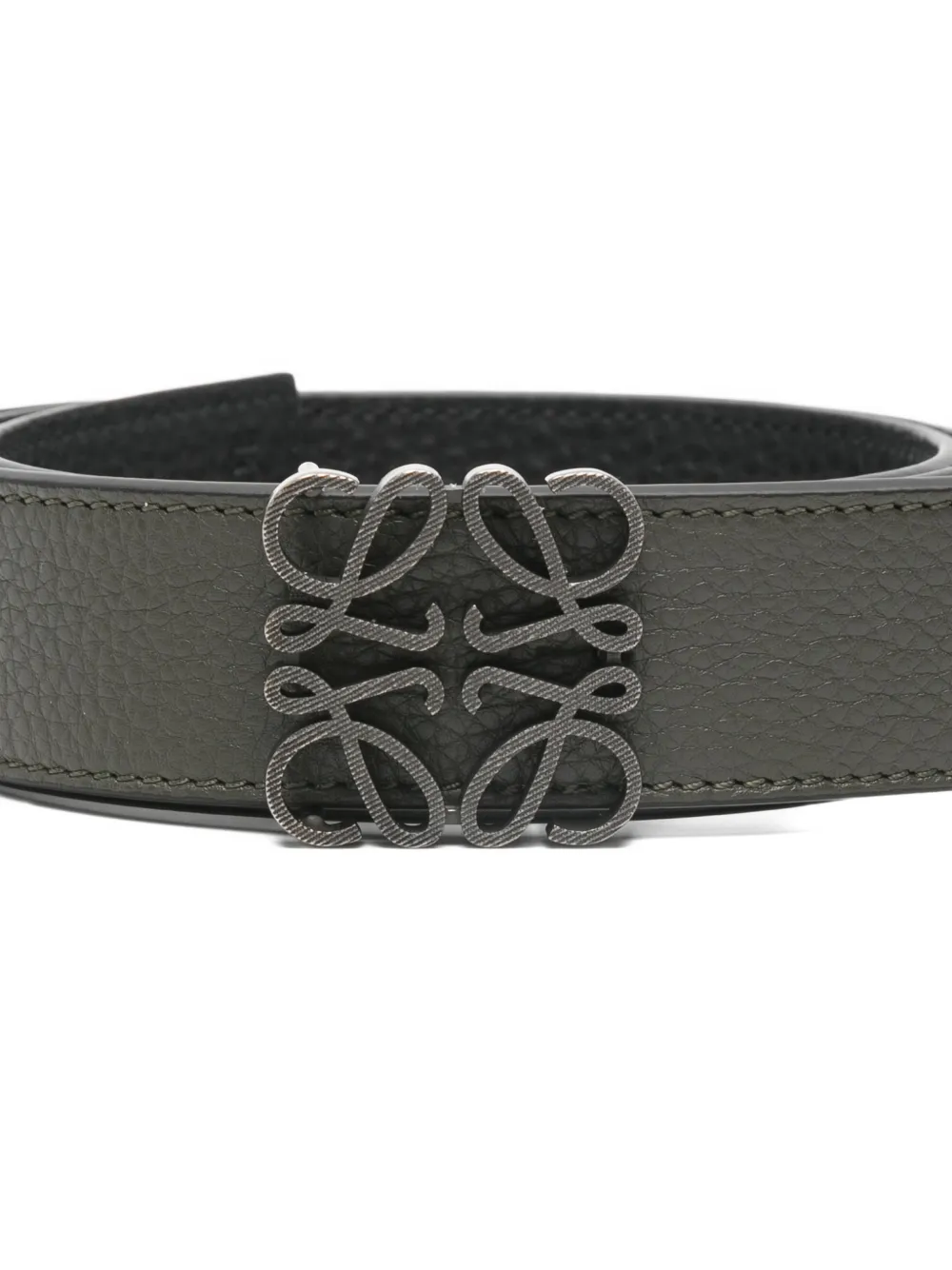 LOEWE Riem met logogesp - Grijs