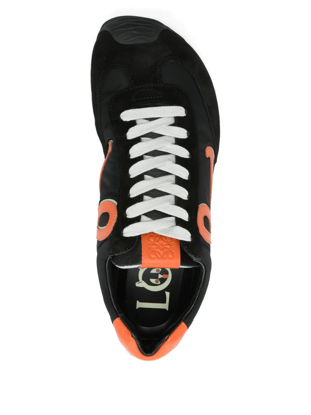 LOEWE Sneakers met logo-applicatie Zwart