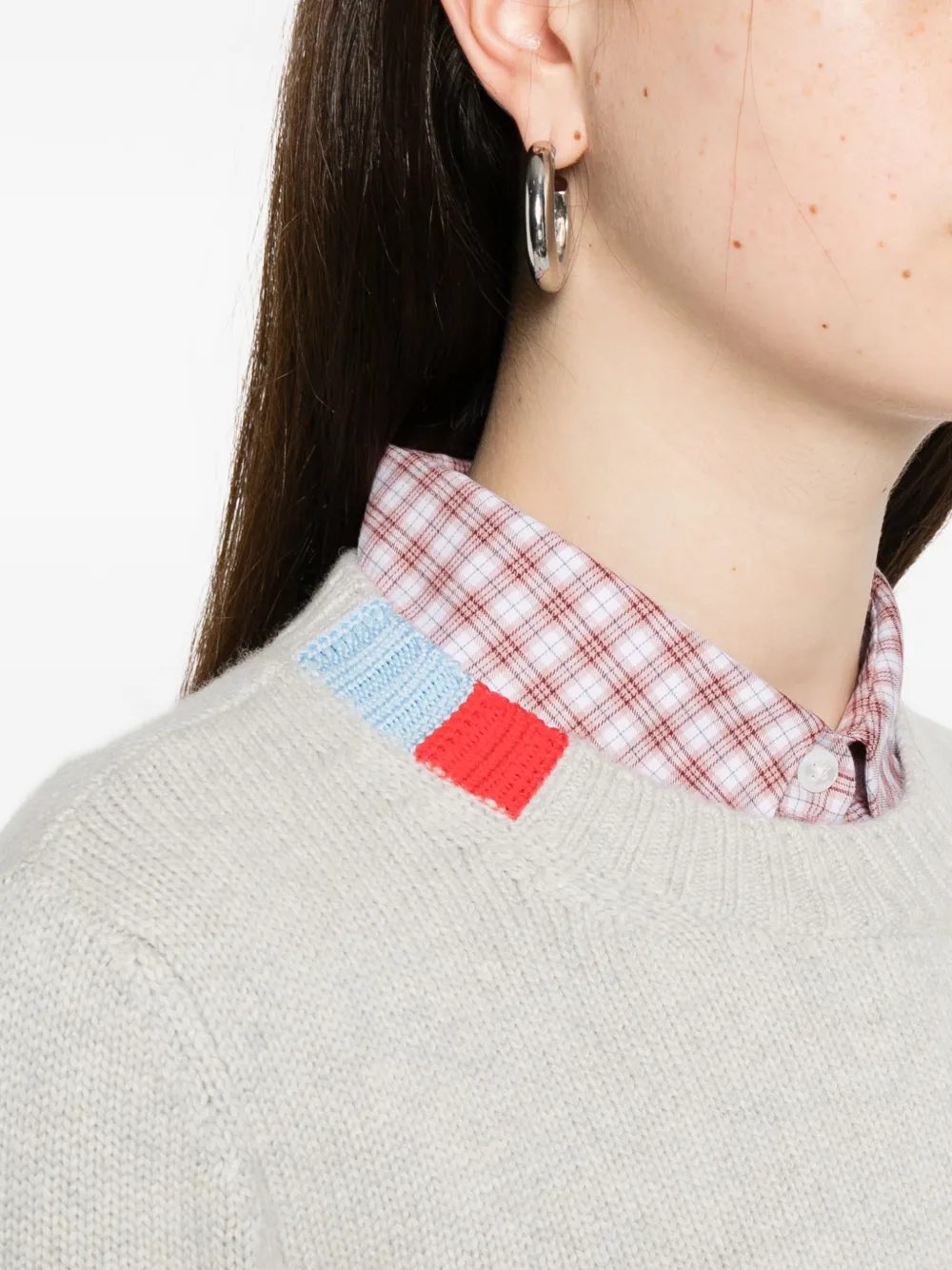 LOEWE Trui met ronde hals Grijs