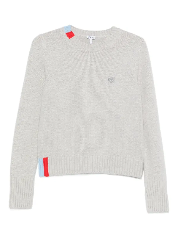 Loewe Crewneck Sweater in Grey